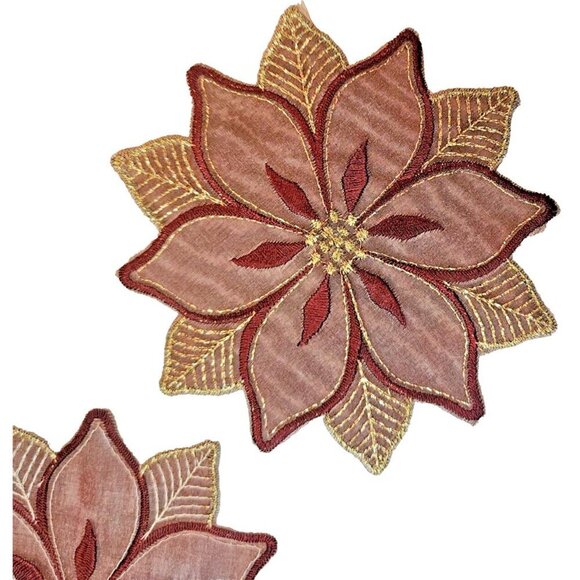 Poinsettia Tableware | HandimeX Erlesene Tischkultur Handmade Exquisite Delicate - Picture 13 of 16
